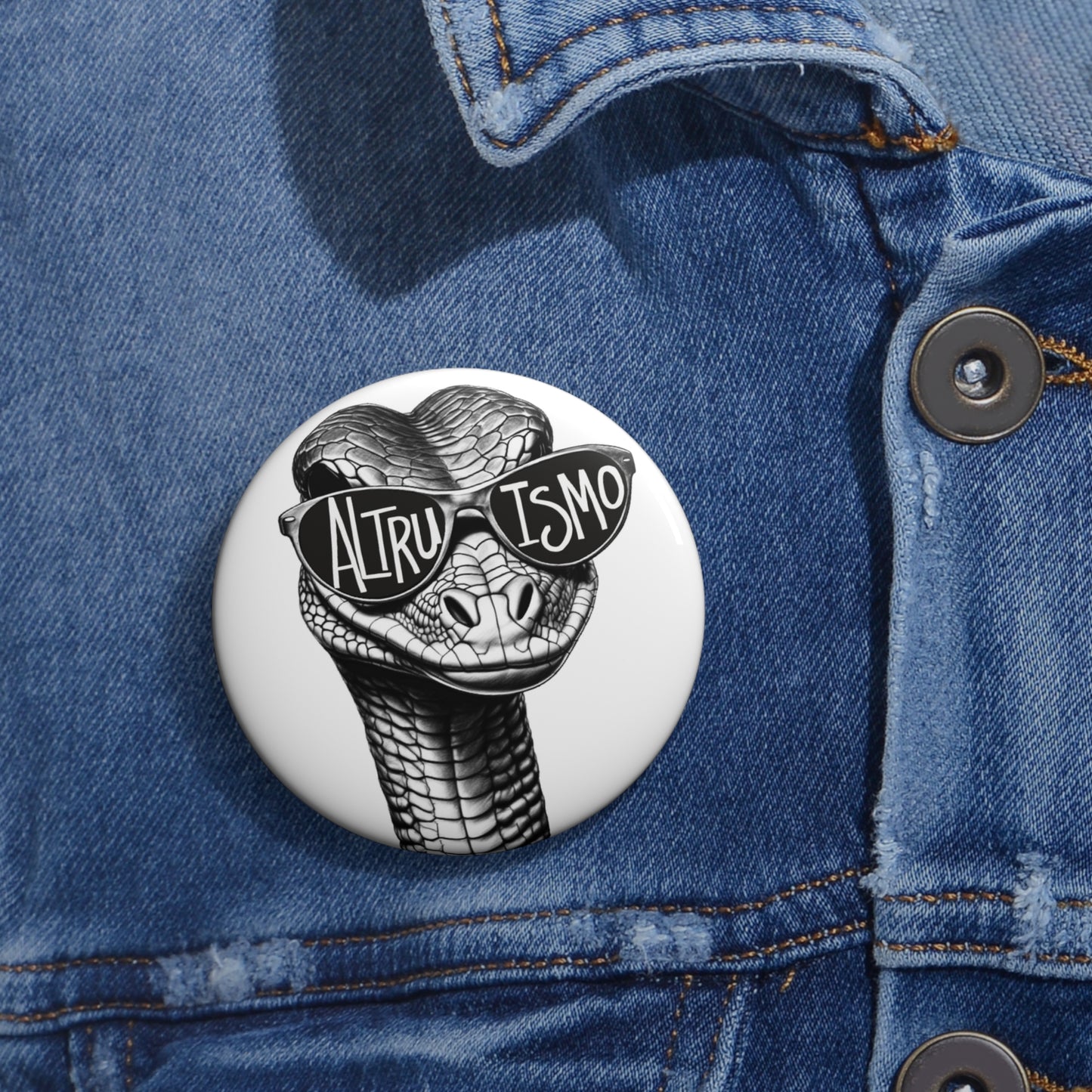 Altruismo House Backpack Button