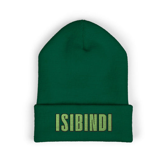 Isibindi House Inspired,Classic Cuffed Beanie with house colored Embroidery, Cozy Winter Accessory, Unisex Headwear, Perfect for Gifting