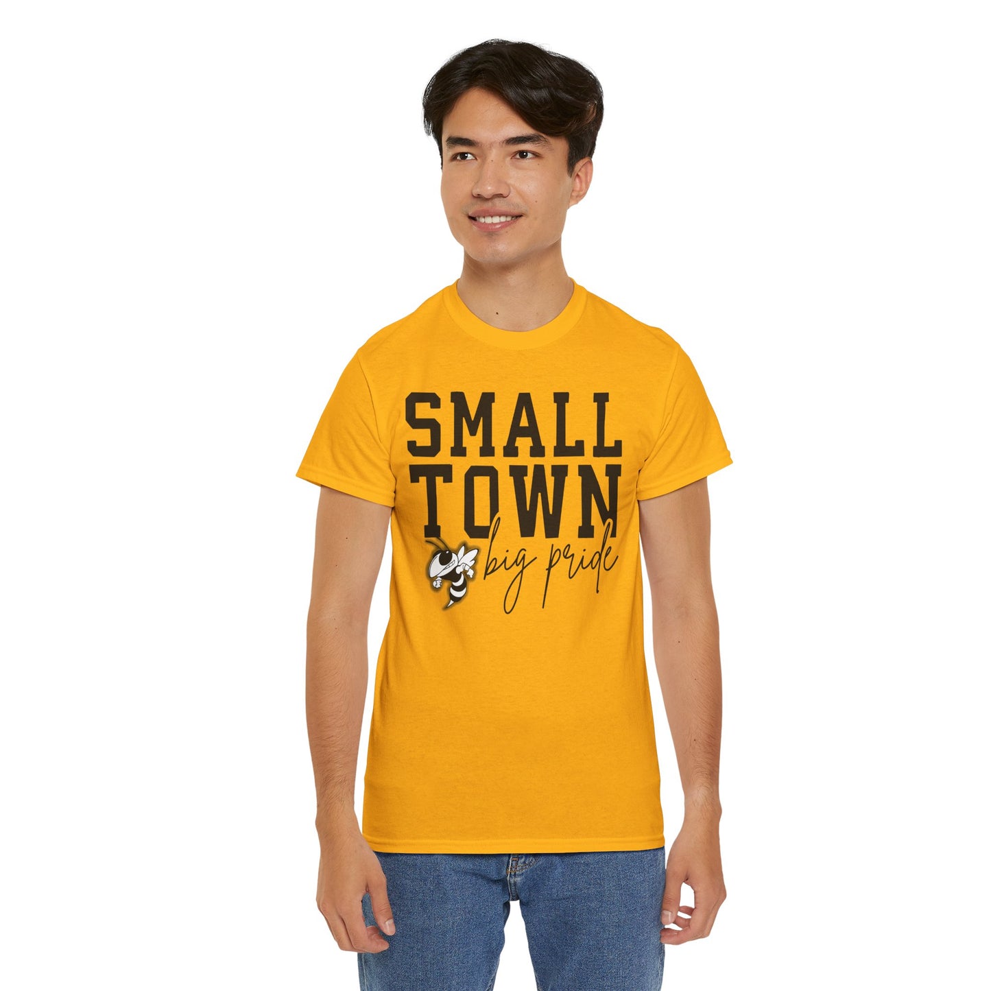 Small Town Big Pride Tee - Unisex Cotton T-Shirt, Casual Wear, Gift for Locals, Community Spirit, Small Town Love