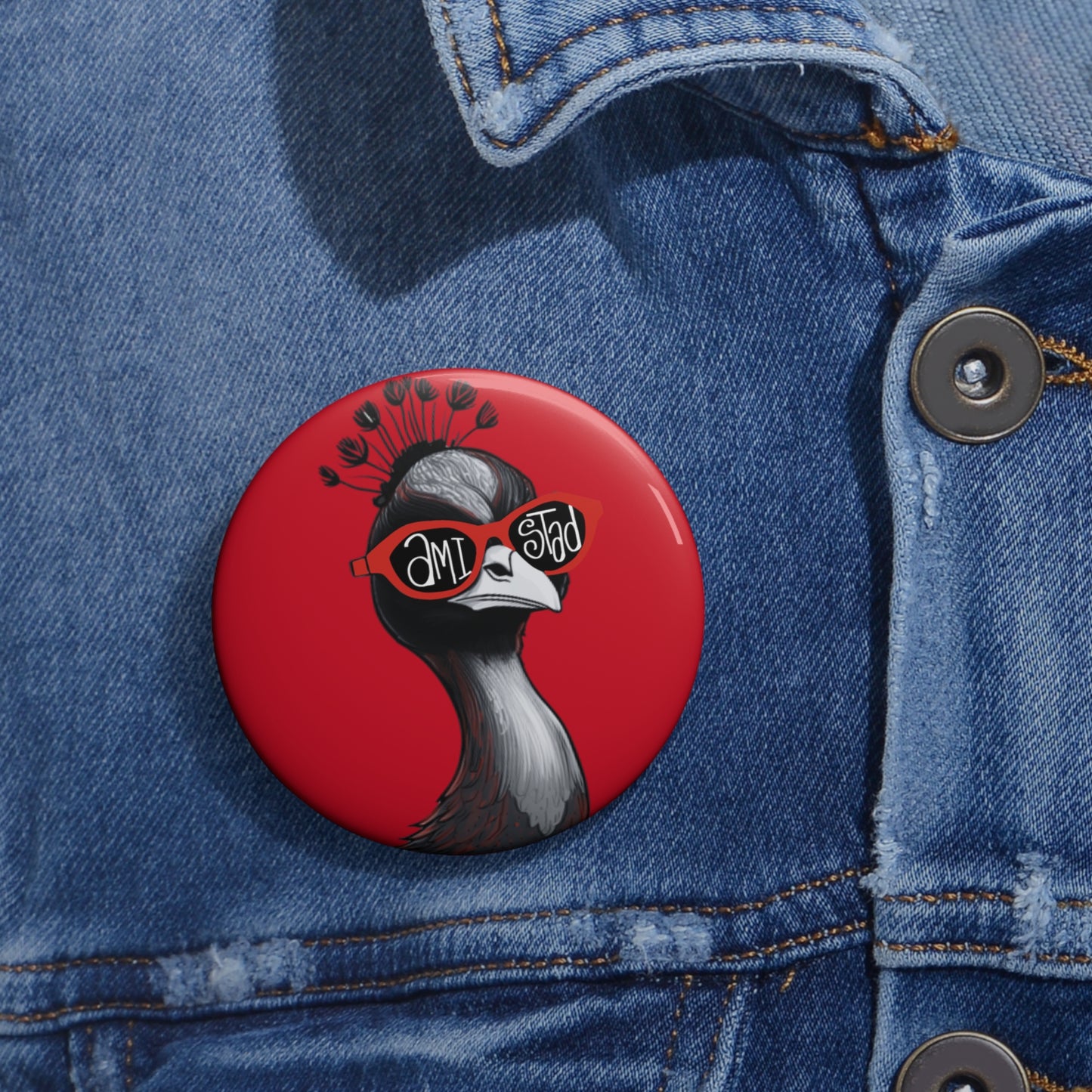 Amistad Kids Backpack Button