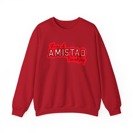 Adult Amistad House Heavy Blend™ Crewneck Sweatshirt, Great for Teachers and School Staff