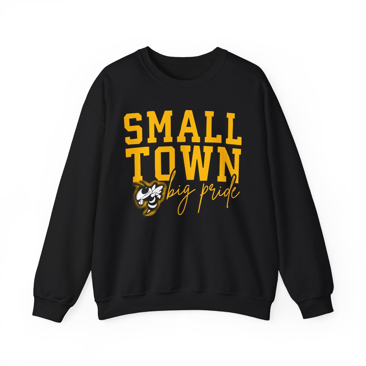 Small Town Pride Crewneck Sweatshirt, Cozy Sweatshirt, Gift for Local Fans, Casual Wear, School Spirit Apparel, Community Love Clothing