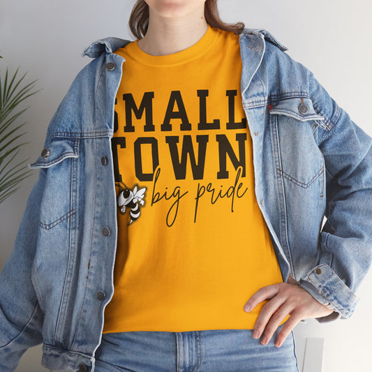 Small Town Big Pride Tee - Unisex Cotton T-Shirt, Casual Wear, Gift for Locals, Community Spirit, Small Town Love