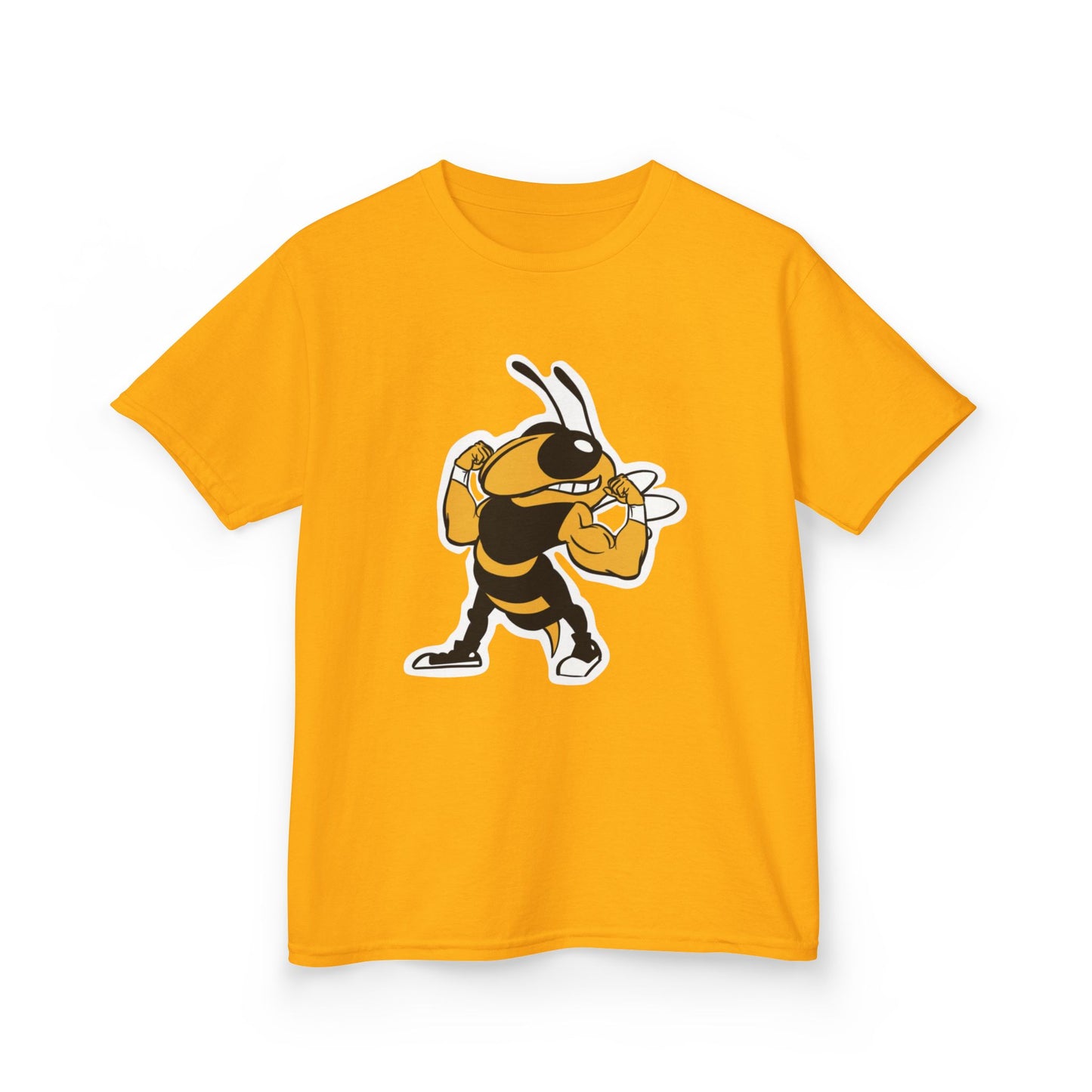 Kids Yellowjackets Strong Tee, Kids School Spirit Shirt, Yellowjacket Themed T-Shirt