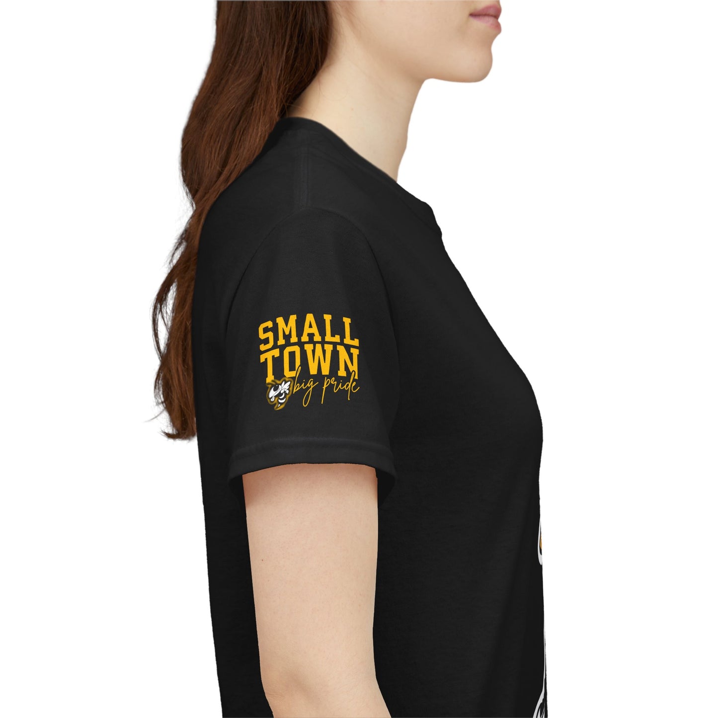 Adult Woodford Yellowjacket Strong Graphic Tee - Perfect for High School, Teachers, or Alumni,, Sports Events, or gifts for athletes