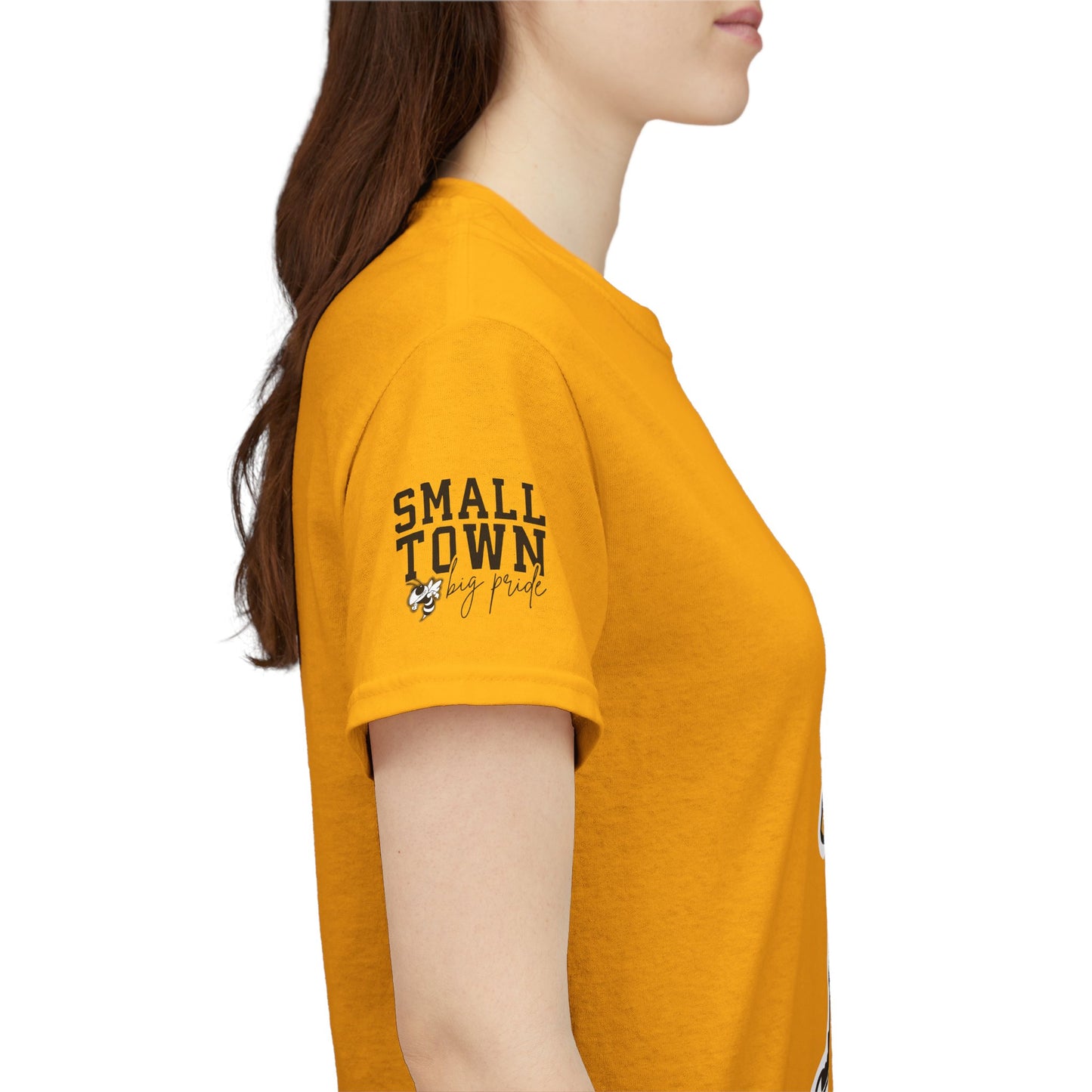 Adult Woodford Yellowjacket Strong Graphic Tee - Perfect for High School, Teachers, or Alumni,, Sports Events, or gifts for athletes