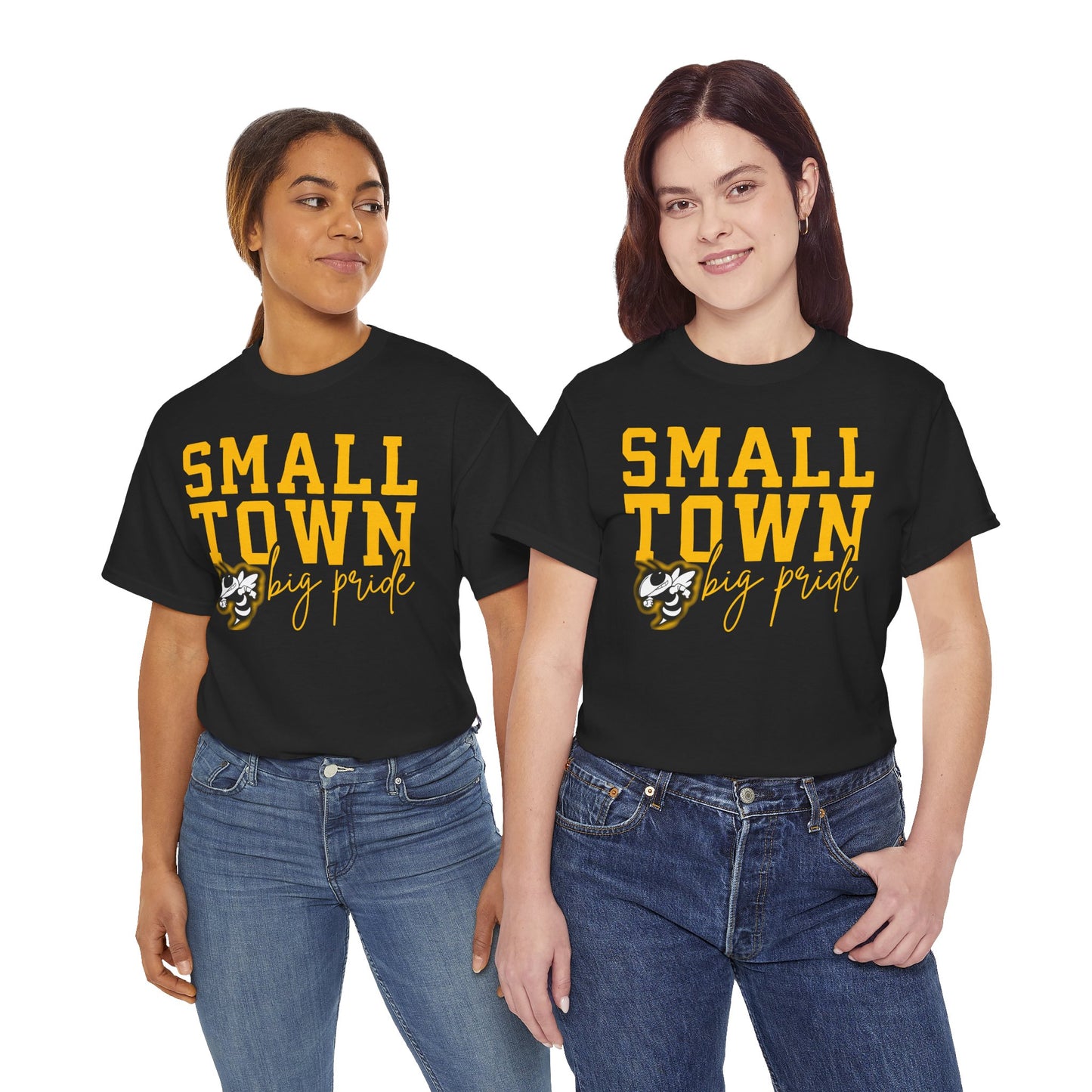 Small Town Big Pride Tee - Unisex Cotton T-Shirt, Casual Wear, Gift for Locals, Community Spirit, Small Town Love