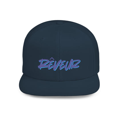 Reveur House Flat Bill Snapback, Great for Students and Staff!