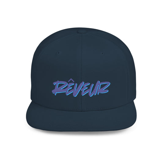 Reveur House Flat Bill Snapback, Great for Students and Staff!