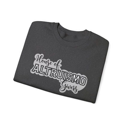 Adult Altruismo house Unisex Heavy Blend™ Crewneck Sweatshirt, Great For Teachers and School Staff