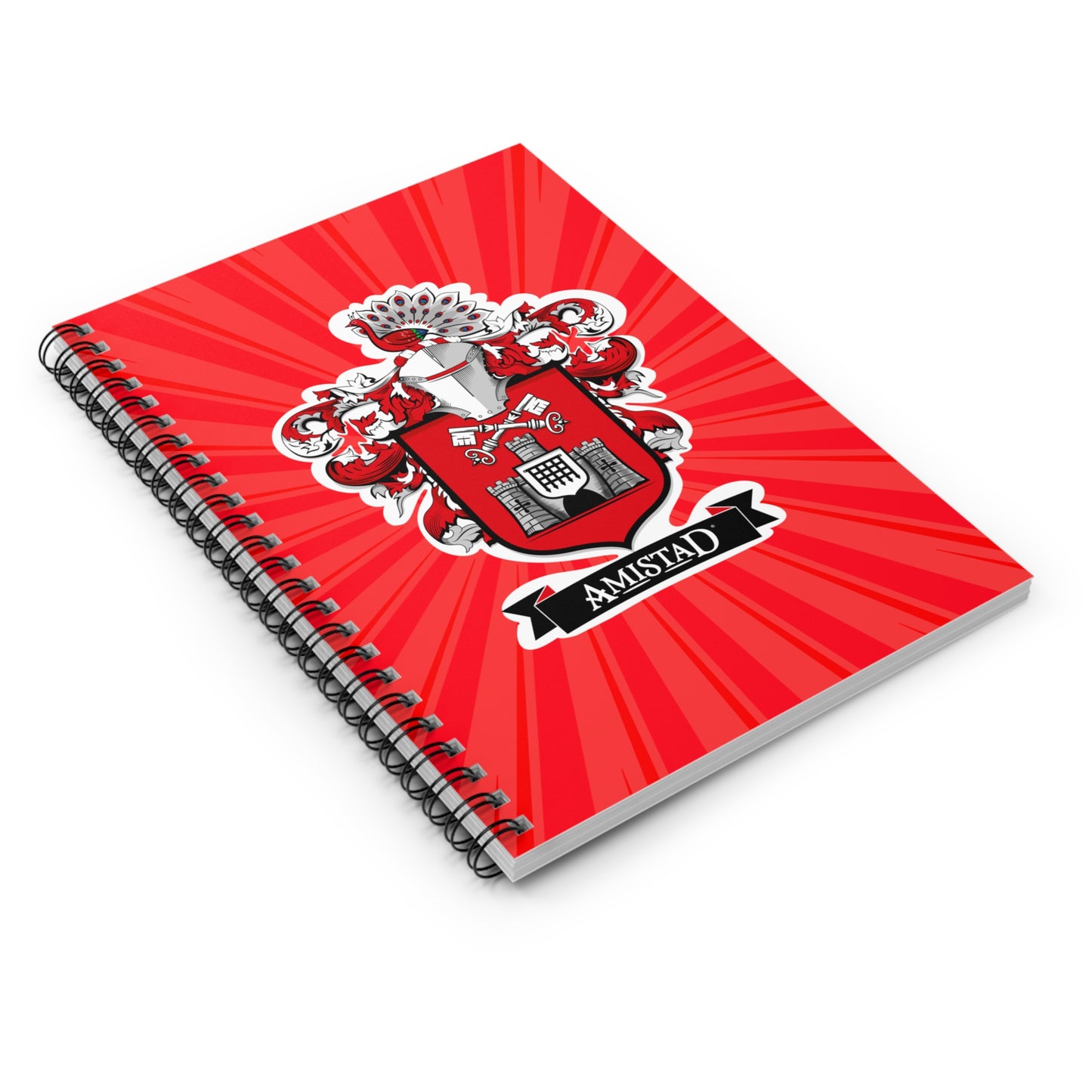 Amistad House Spiral Notebook - Ruled Line