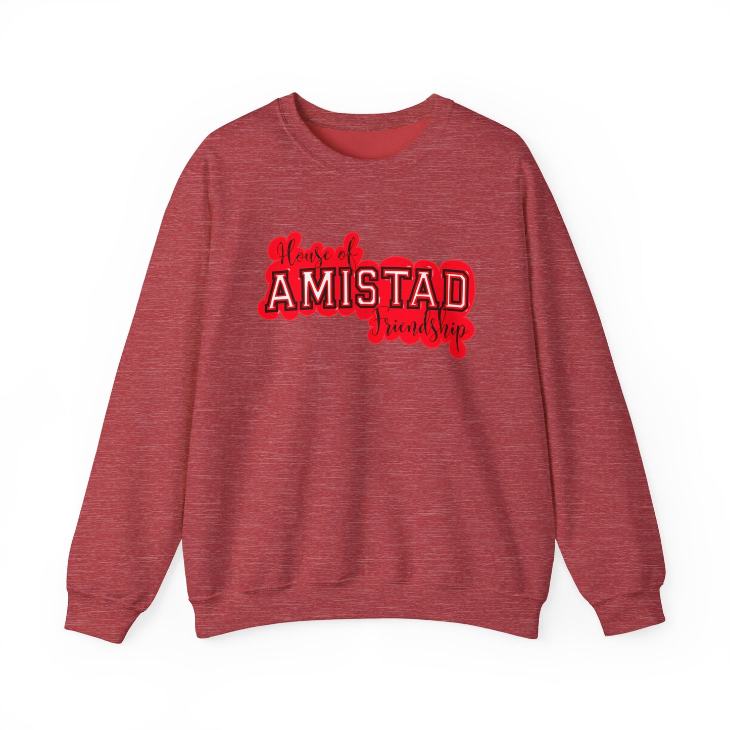 Adult Amistad House Heavy Blend™ Crewneck Sweatshirt, Great for Teachers and School Staff