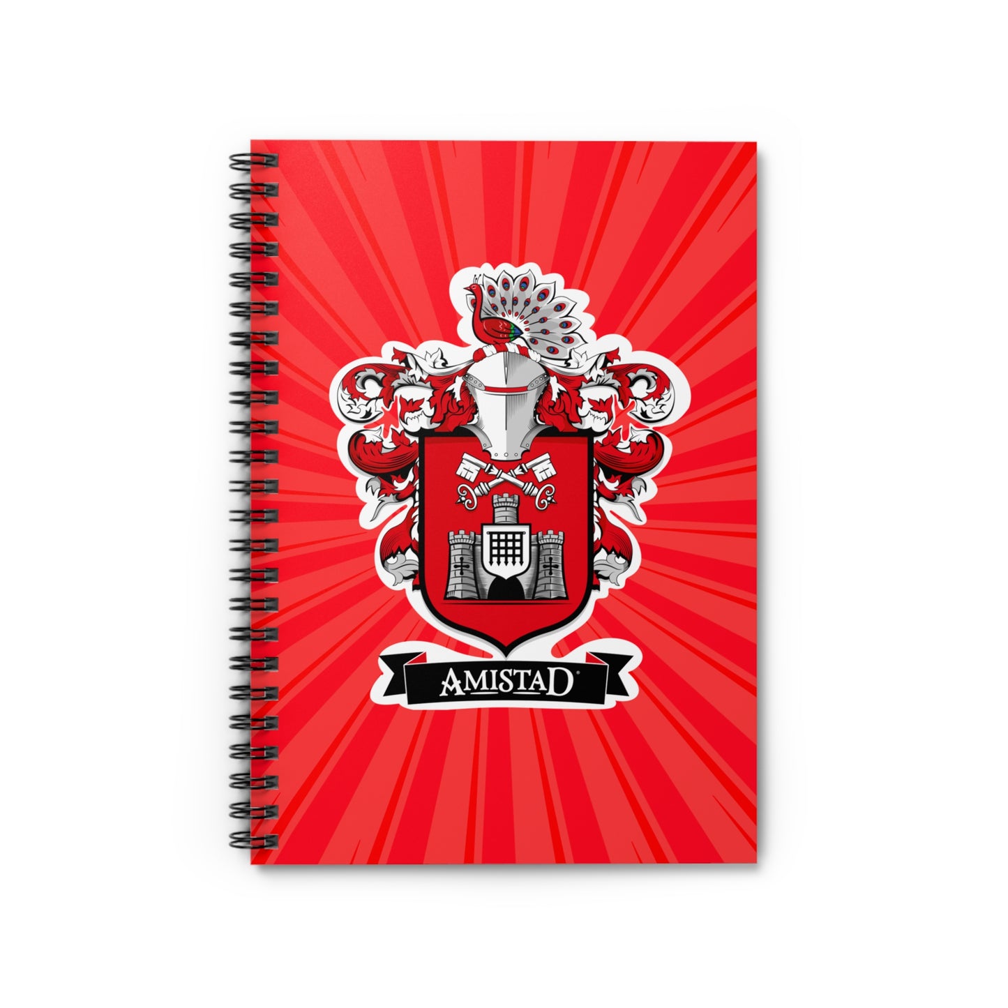 Amistad House Spiral Notebook - Ruled Line