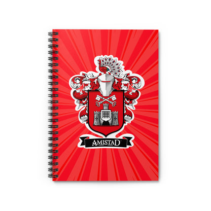 Amistad House Spiral Notebook - Ruled Line