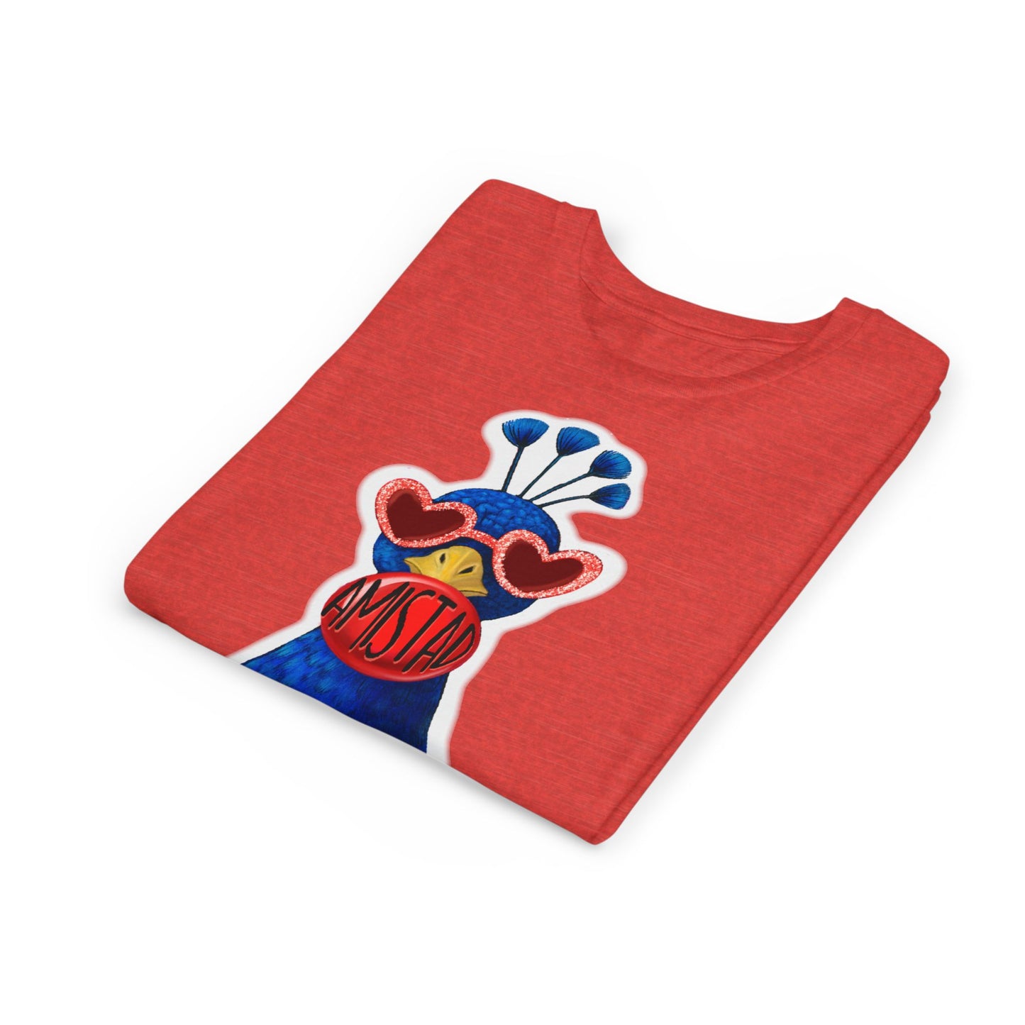 Kids Playful Amistad House Inspired T-Shirt with Fun School Spirit Design, House Pride Graphic Tee for Kids.