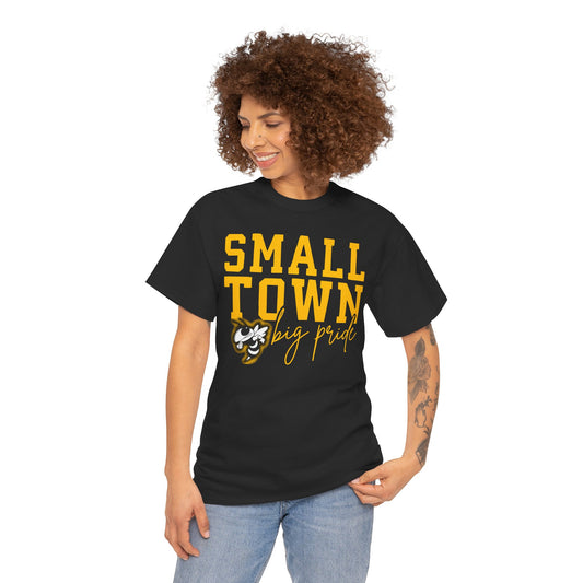 Small Town Big Pride Tee - Unisex Cotton T-Shirt, Casual Wear, Gift for Locals, Community Spirit, Small Town Love
