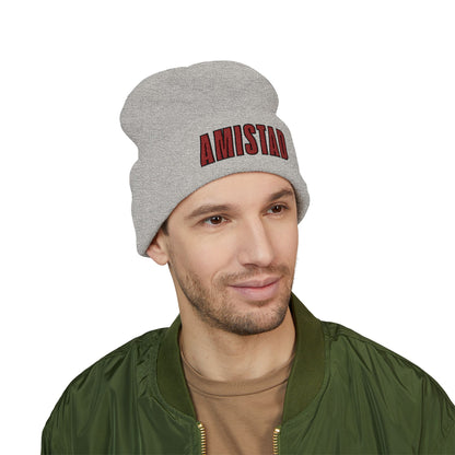 Amistad House Inspired, Cozy Embroidered Beanie | Casual Winter Accessory for All