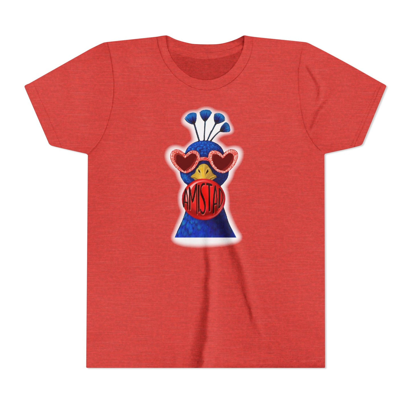 Kids Playful Amistad House Inspired T-Shirt with Fun School Spirit Design, House Pride Graphic Tee for Kids.