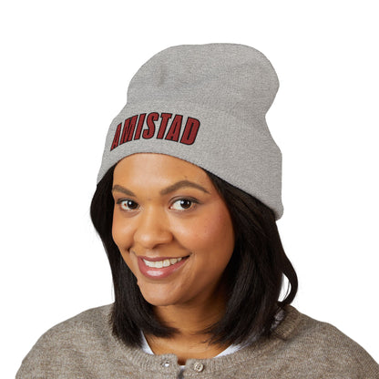 Amistad House Inspired, Cozy Embroidered Beanie | Casual Winter Accessory for All
