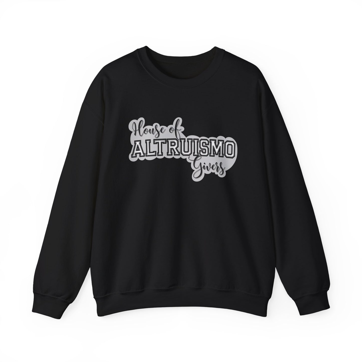 Adult Altruismo house Unisex Heavy Blend™ Crewneck Sweatshirt, Great For Teachers and School Staff