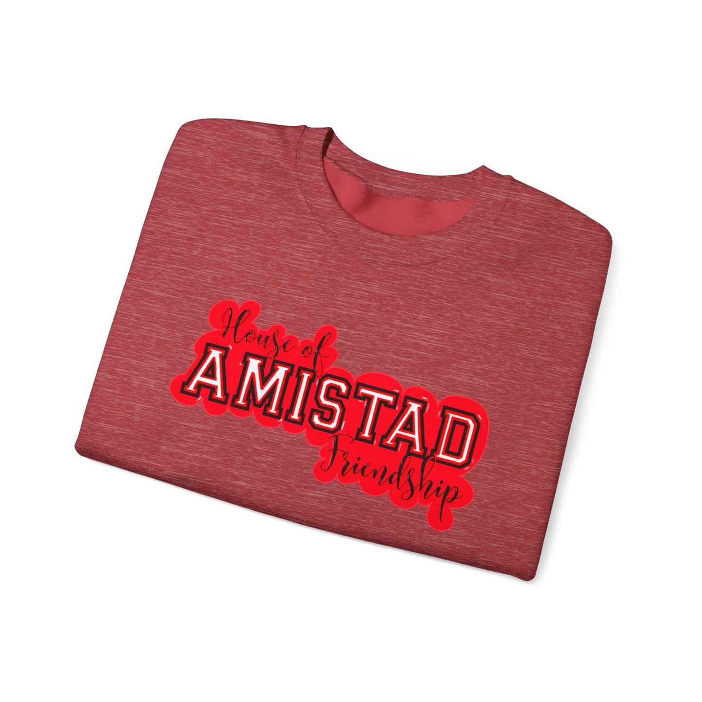 Adult Amistad House Heavy Blend™ Crewneck Sweatshirt, Great for Teachers and School Staff