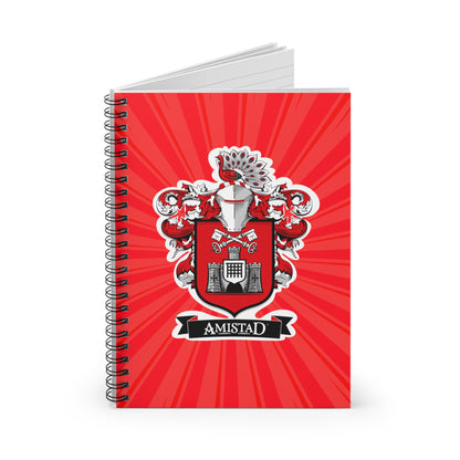 Amistad House Spiral Notebook - Ruled Line