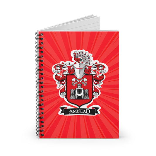 Amistad House Spiral Notebook - Ruled Line